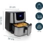 Princess Deluxe 182060 Airfryer 1700W Rustfrit stål Princess Deluxe 182060 Airfryer 1700W Rustfrit stål